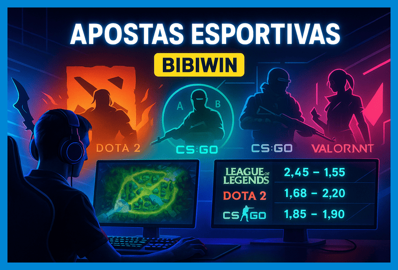 Aposte em apostas esportivas no cassino online BIBIWIN