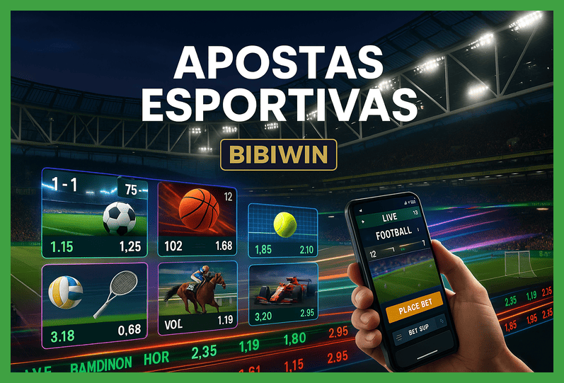 Apostas esportivas no cassino online BIBIWIN